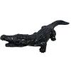 Statue Crocodile Resine 120cm - Noir