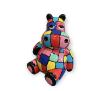 Statue Hippopotame Resine H.50cm - Smarties Multicolore