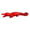 Statue Crocodile Resine 70cm - Rouge