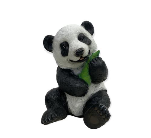 Statue Panda Résine H.45cm Naturel